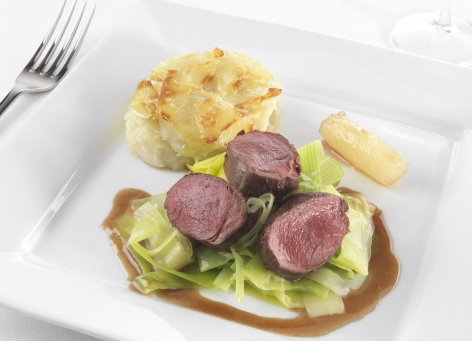 Roasted Rack of Norfolk Hare